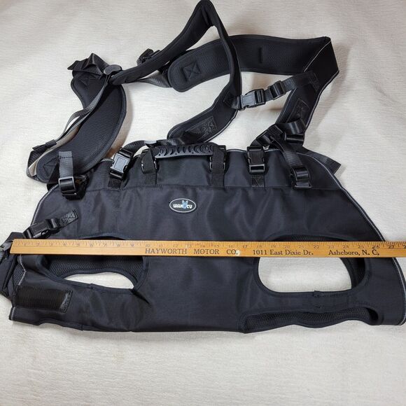 Waktu Dog Carrier Pet Pets Animals Dogs Medium Large Black Transport Luggage - Picture 10 of 11